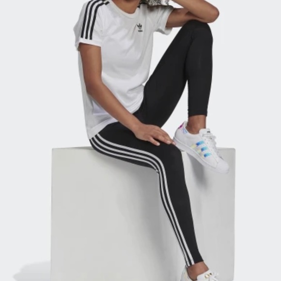 Adidas Classic 3- Stripe Leggings - Picture 1 of 4